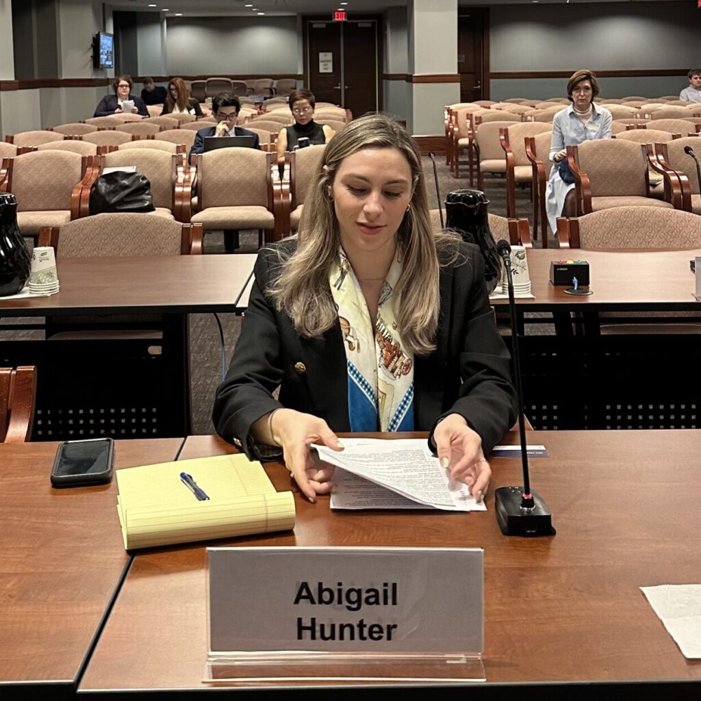 SAFE's Abigail Hunter Testifies on Comprehensive Trade Approach ...