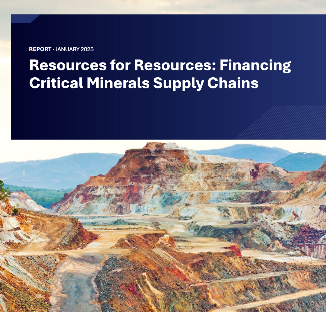 Resources for Resources: Financing Critical Minerals Supply Chains - SAFE